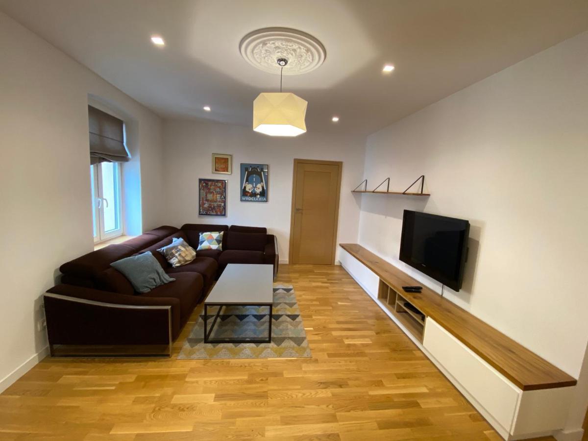 Stylowy 2-Pokojowy Apartament 5 Min. Od Rynku Wroclaw Ngoại thất bức ảnh