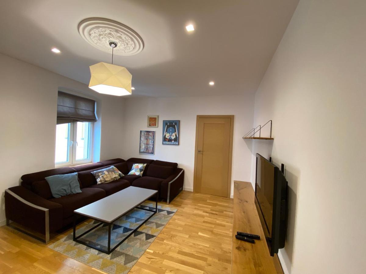 Stylowy 2-Pokojowy Apartament 5 Min. Od Rynku Wroclaw Ngoại thất bức ảnh