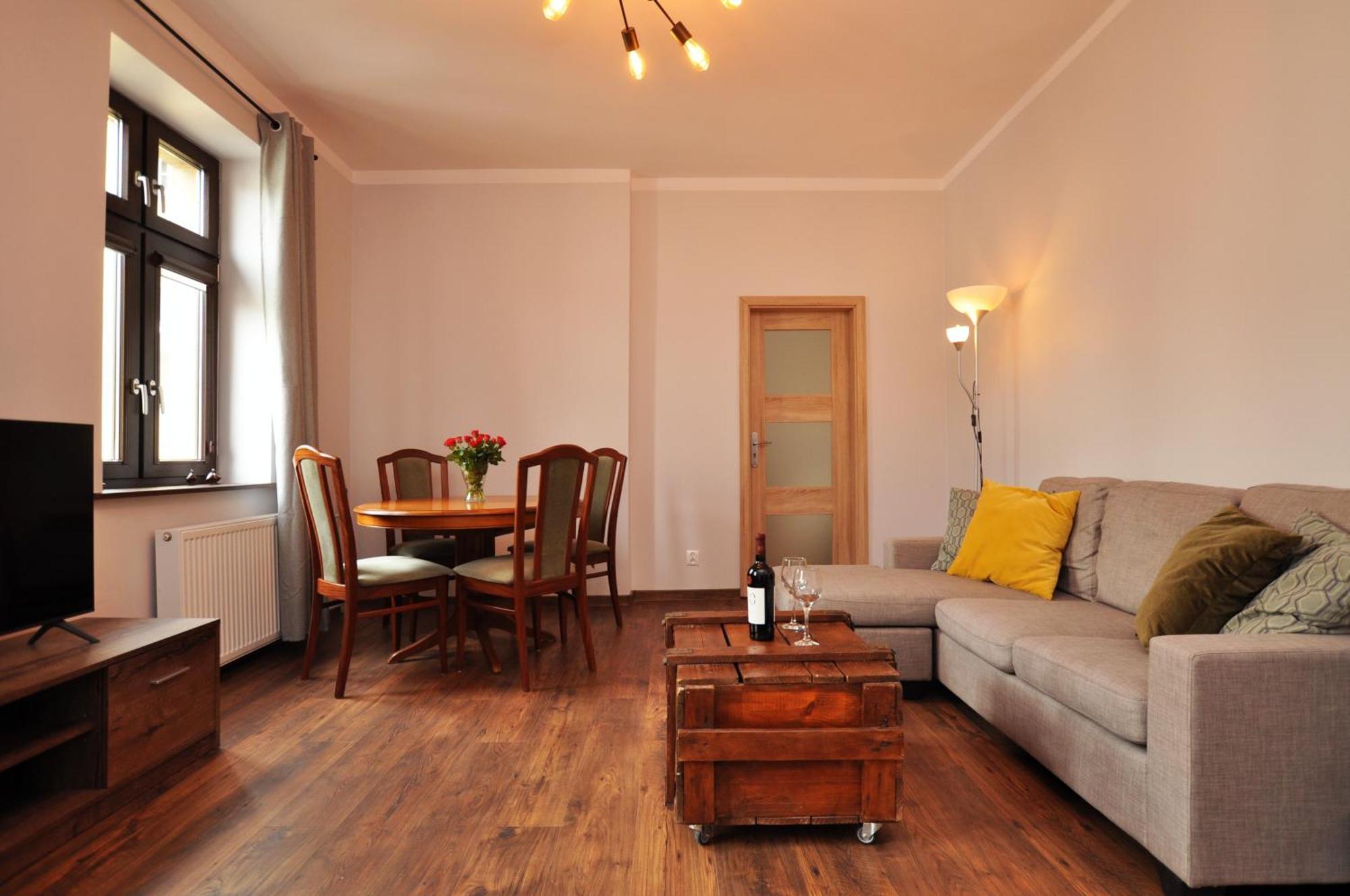 Stylowy 2-Pokojowy Apartament 5 Min. Od Rynku Wroclaw Ngoại thất bức ảnh